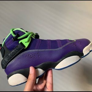 Air Jordan Bel Air 6 Rings -GS-Size 5 💜💙💚💛